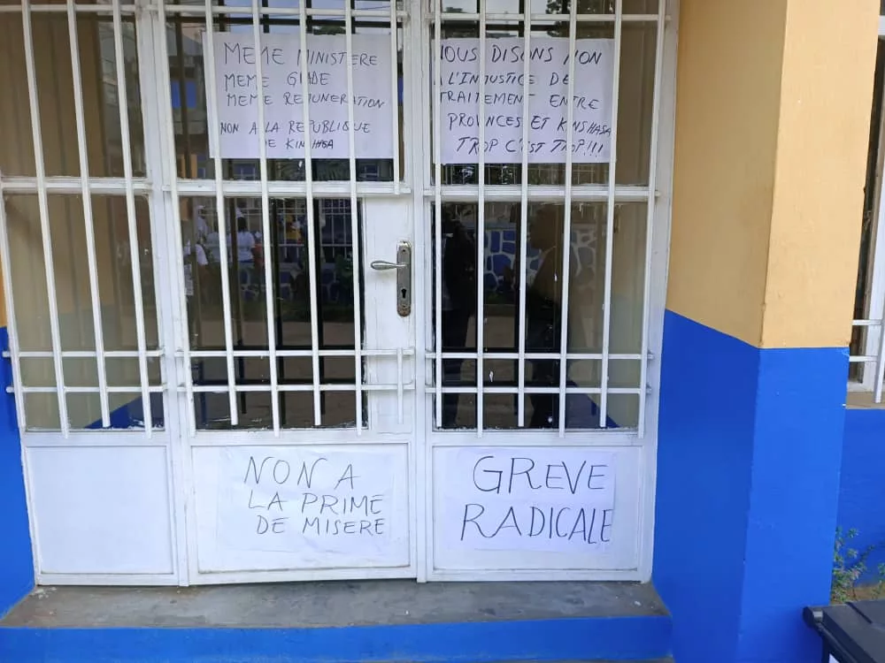 Kongo Central : les agents et cadres de la division provinciale du Plan décrètent un mouvement de grève 1 IMG 20230523 WA0024 jpg