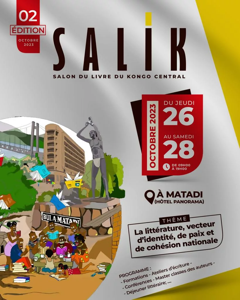 Matadi abritera la deuxième édition du Salon du Livre du Kongo Central (SALIK) à la fin du mois d’octobre 1 IMG 20231016 WA0184 jpg