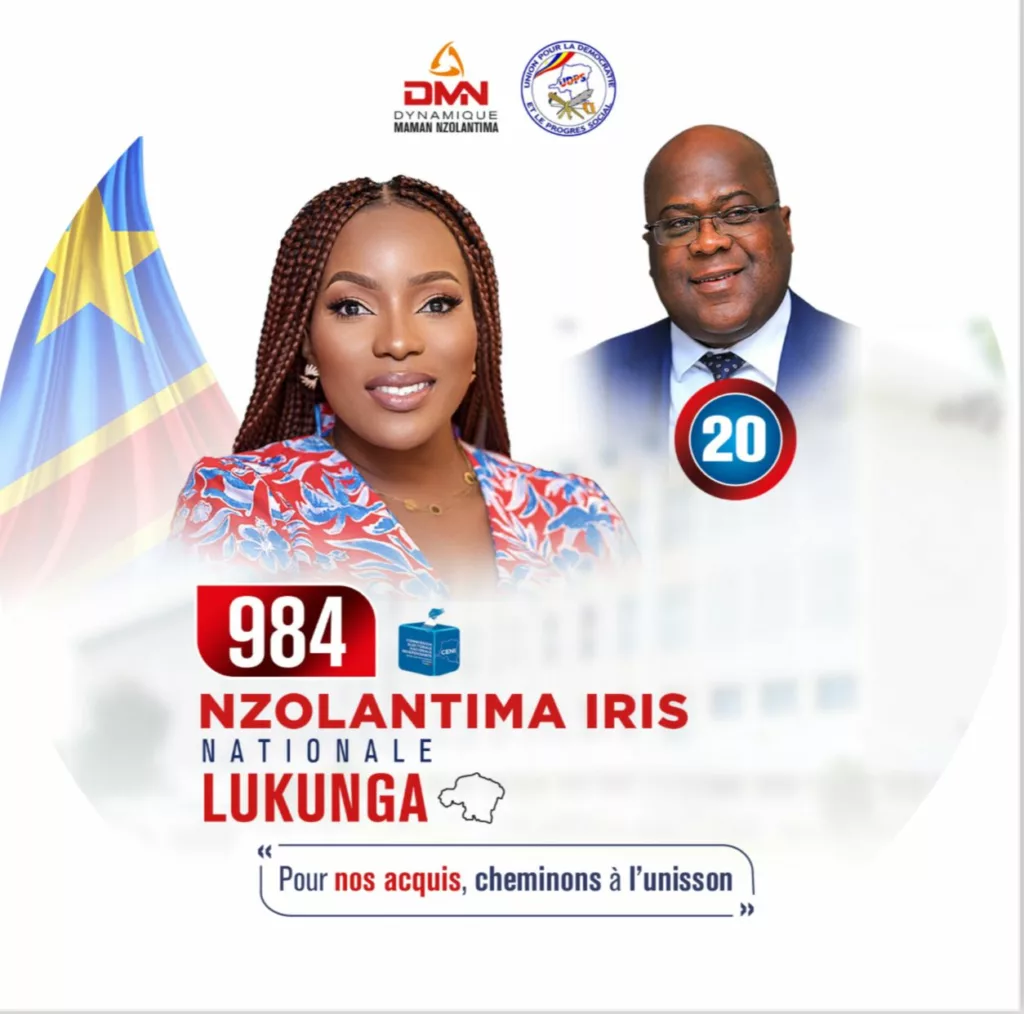 Élections 2023 : À Lukunga comme partout en RDC, Iris NZOLANTIMA porte la valorisation des besoins de la fille et jeune femme marginalisées 1 IMG 20231120 WA0146