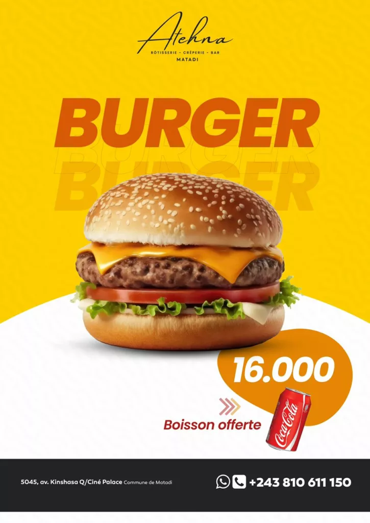 À la découverte du Bistrot ATEHNA, une délicieuse cuisine à la portée de tous à Matadi 1 IMG 20240406 WA0012