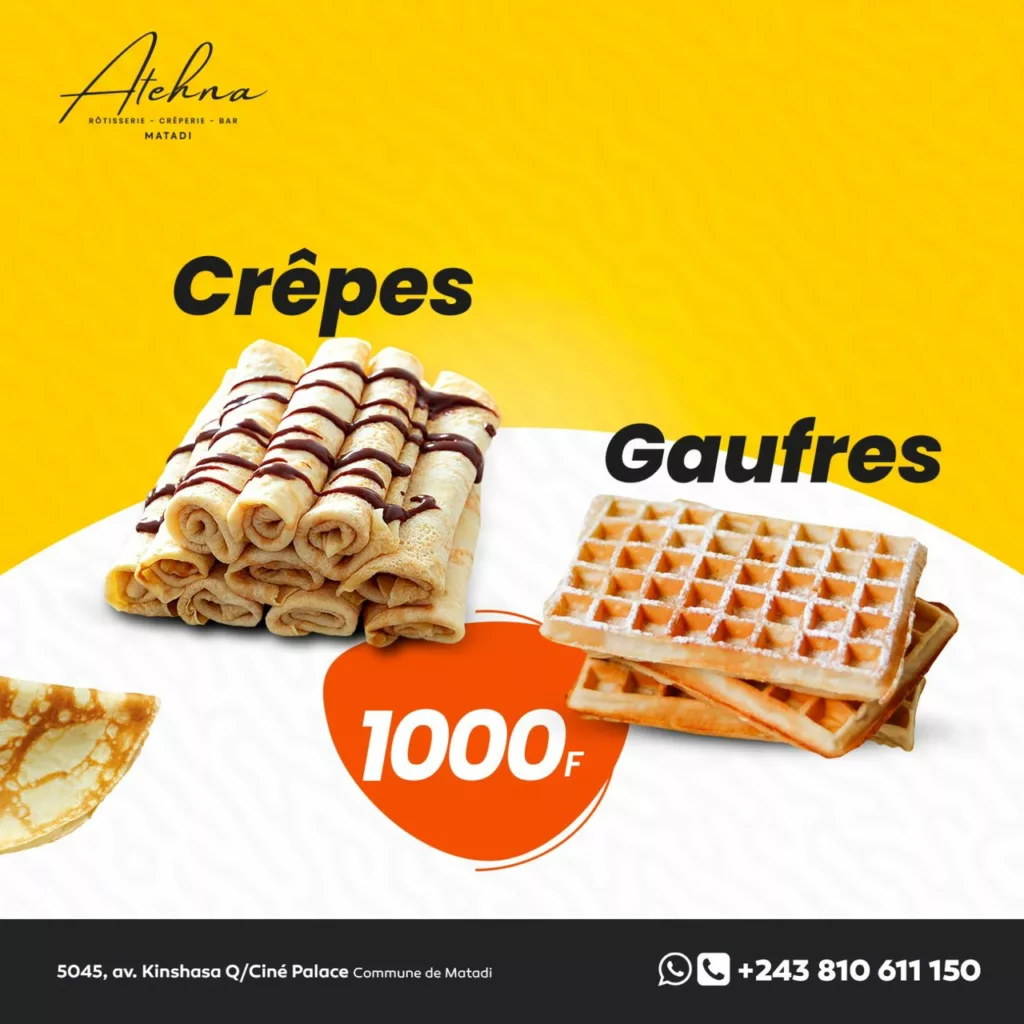 À la découverte du Bistrot ATEHNA, une délicieuse cuisine à la portée de tous à Matadi 5 IMG 20240406 WA0015