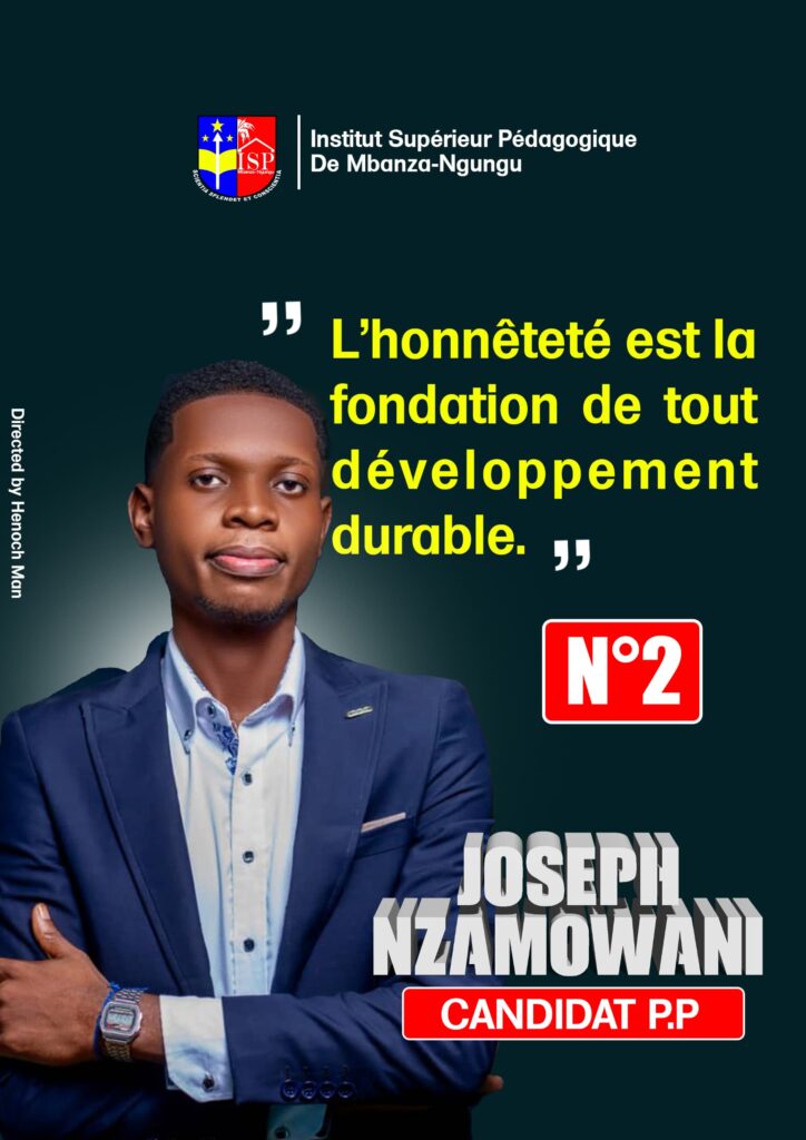 ESU : Joseph Nzamowani élu président du bureau des étudiants de l'ISP/Mbanza-Ngungu 1 IMG 20240623 WA0070