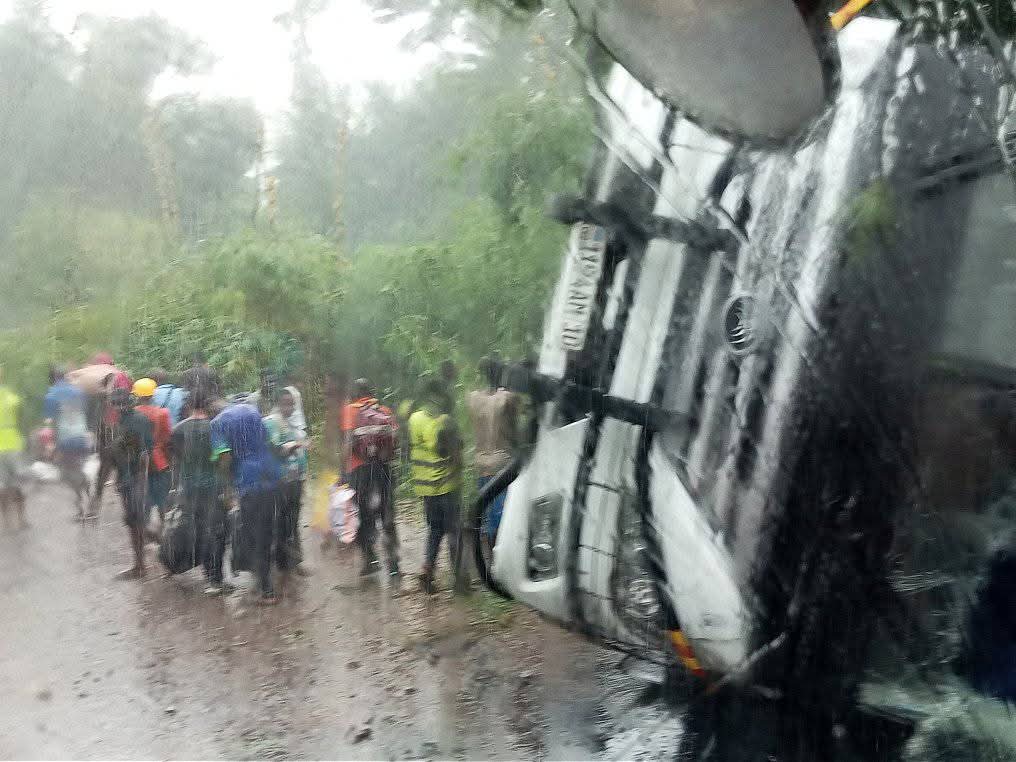 Grave accident sur la RN1 près de l’usine CIMKO : des morts et des blessés 2 1000263392