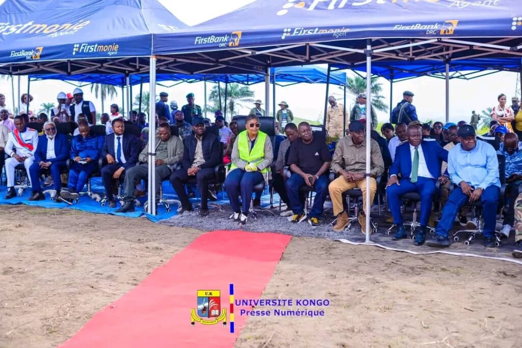 Judith Suminwa lance les travaux de la toute première école des métiers du Kongo Central 1 IMG 20250307 WA0039