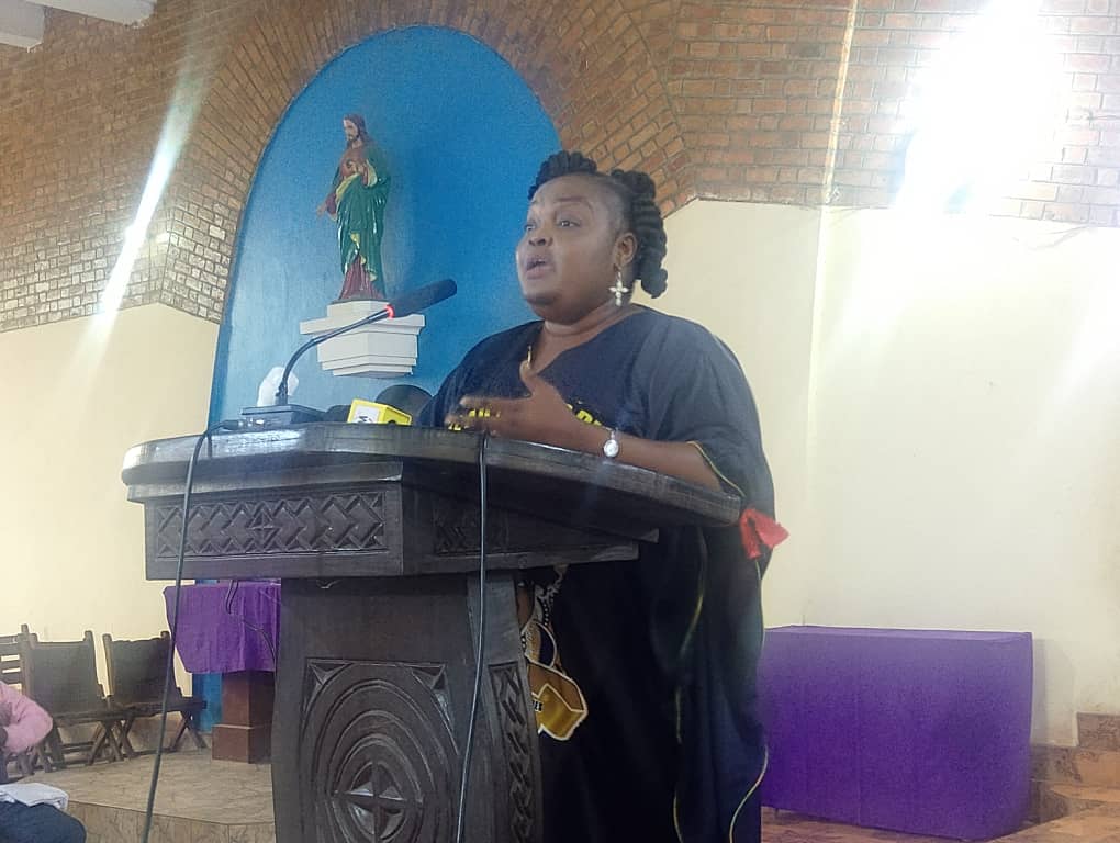 Mbanza-Ngungu : les femmes regroupées au sein de la "Fondation Kiansumba Bota Charlène" célèbrent la journée du 8 mars par une messe d'action de grâce 3 IMG 20250308 WA0068