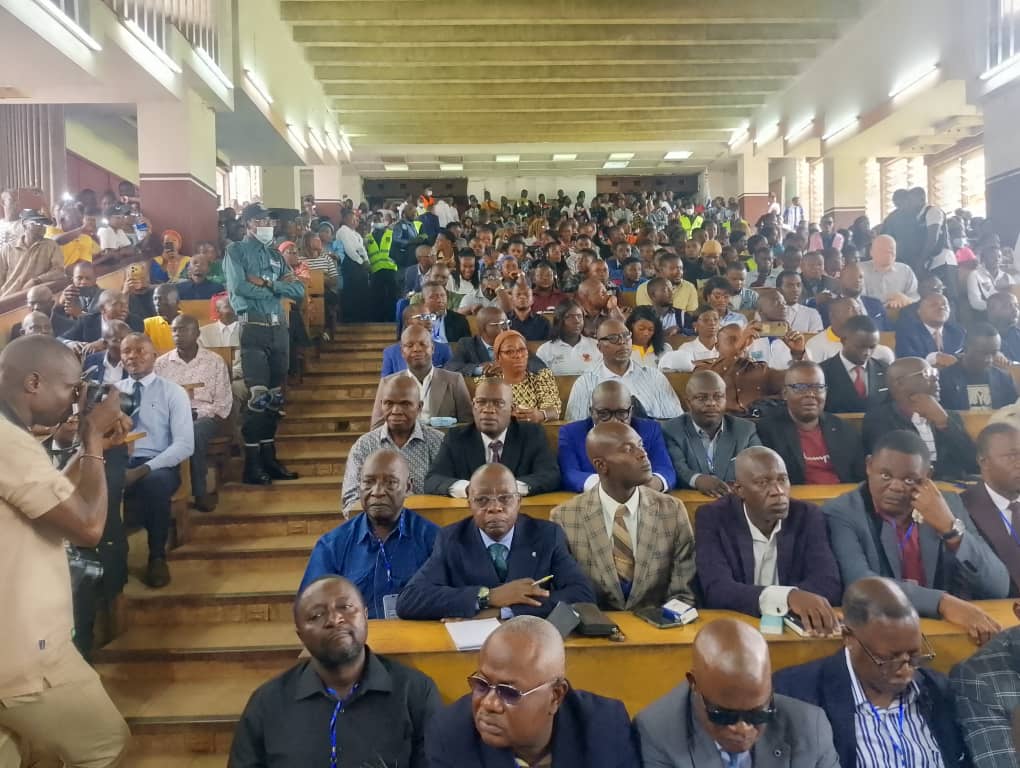 Marie-Thérèse Sombo à Mbanza-Ngungu pour la mobilisation de la jeunesse estudiantine contre l'agression rwandaise 1 IMG 20250320 WA0110