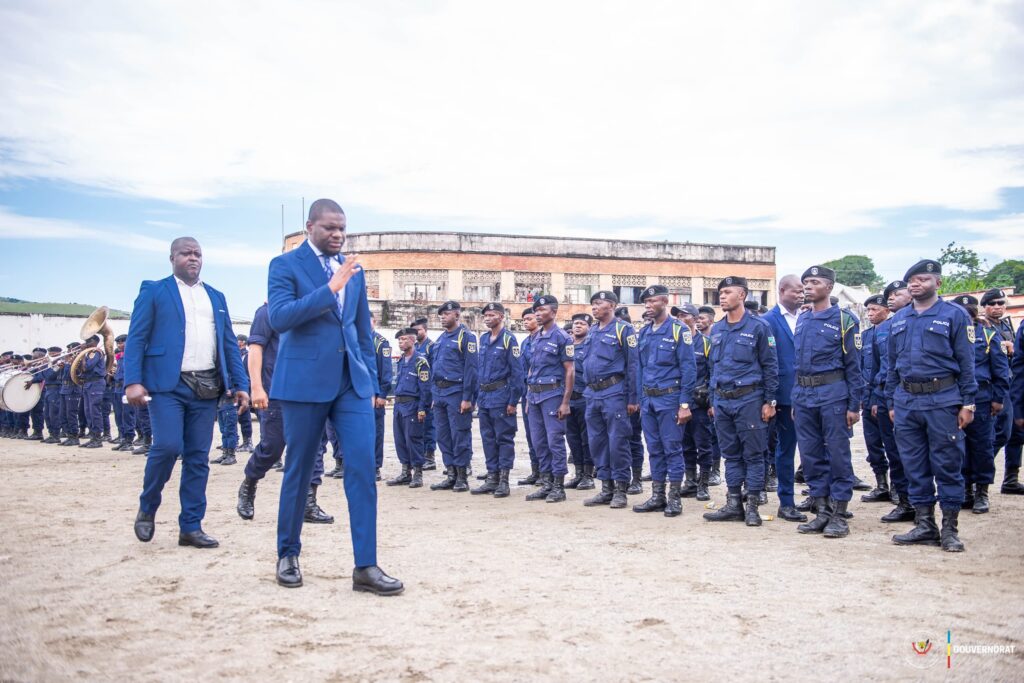 Grace Bilolo à la police : « Je mettrai tout en œuvre pour que vous travaillez dans de bonnes conditions » 1 IMG 20250505 WA0128