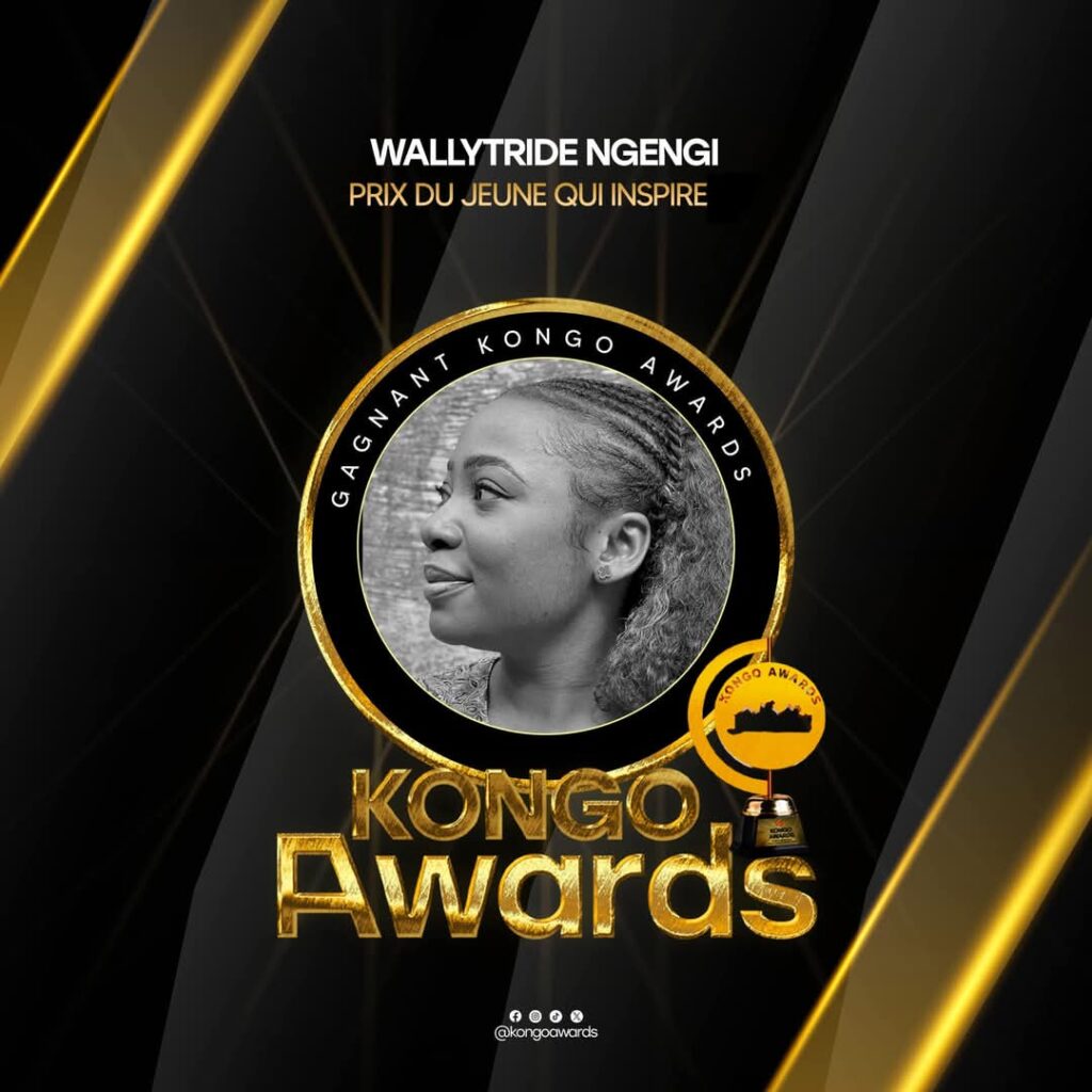 Wallytride Lumputu Ngengi primée au "Kongo Awards" comme "Jeune qui inspire" 1 FB IMG 1751194241465