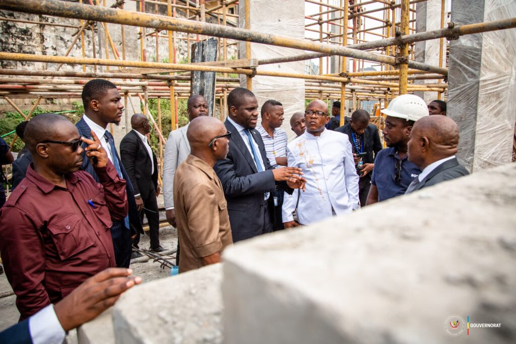Avant de se rendre à Kisantu, Grâce Bilolo s’imprègne des travaux du stade Lumumba et de l’Assemblée provinciale 1 IMG 20250603 WA0100