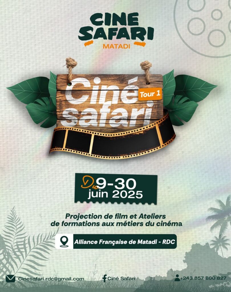 « Ciné Safari » débarque au Kongo Central : un projet itinérant qui allie projections de films et formations aux métiers du cinéma, dès le 9 juin à Matadi 1 IMG 20250608 WA0070 1