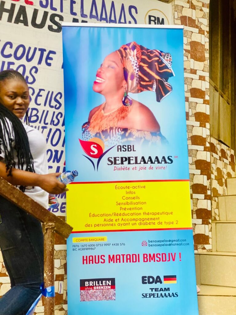 Ouverture à Matadi d’un cabinet de diagnostic pour diabétiques par l’ASBL BM SEPELAAAAS 2 IMG 20250726 WA0227