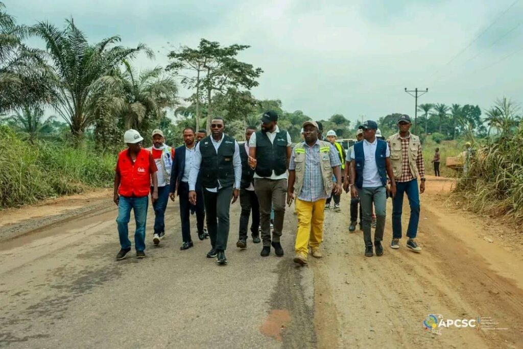 Kongo Central : l'APCSC constate les progrès dans la réhabilitation de la RN12 4 IMG 20250801 WA0104 1