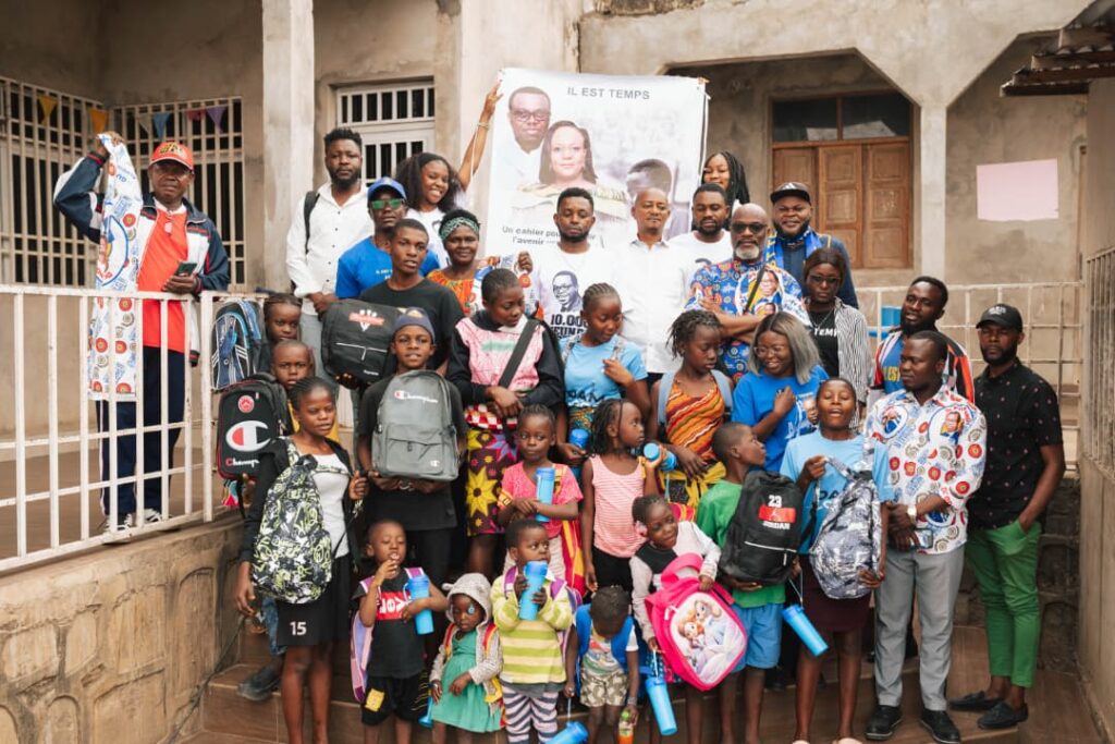 Rentrée scolaire 2025-2026 : la fondation "Il est temps" offre des kits scolaires dans les écoles de Matadi 6 IMG 20250828 WA0173