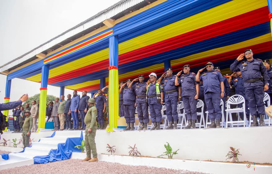 A Kasangulu, 700 nouvelles recrues entament leur formation à l’école de police 2 IMG 20250907 WA0009