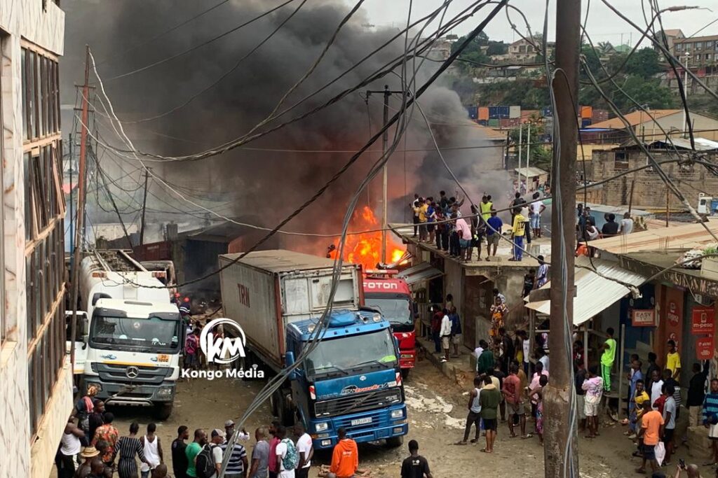 Matadi : explosion d'un camion-citerne de Lerexcom Petroleum sur la route Ango-Ango 1 IMG 20251115 WA0034