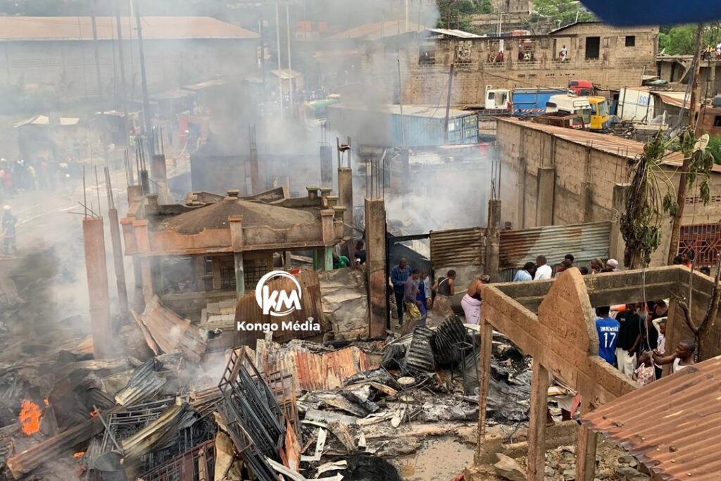 Matadi : explosion d'un camion-citerne de Lerexcom Petroleum sur la route Ango-Ango 7 IMG 20251115 WA0044