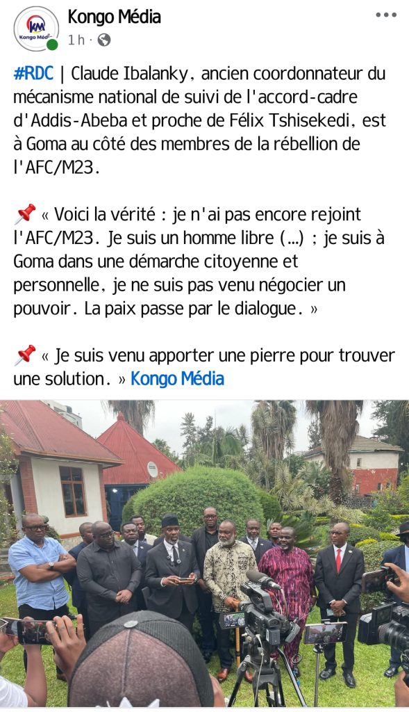 Claude Ibalanky à Goma : démarche citoyenne ou médiation de l'ombre ? 1 Screenshot 20260131 171422